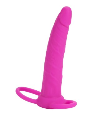 Silicone Dual Penetrator Pink