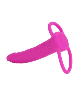 Silicone Dual Penetrator Pink